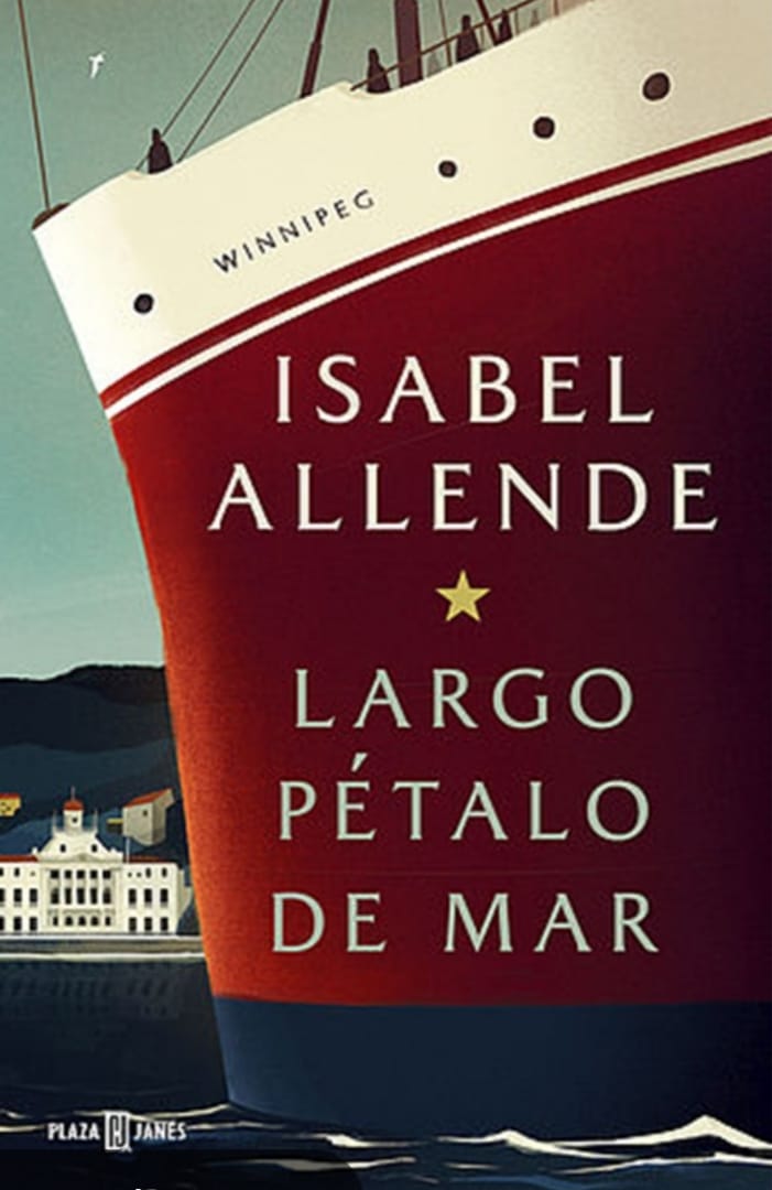 Largo pétalo de mar. Una reseña de Víctor Vizuete sobre la novela de Isabel Allende