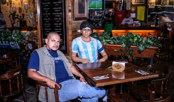 El día que me senté junto a Maradona